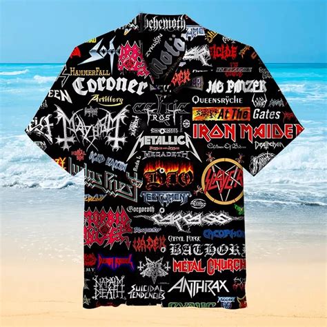 rock hawaiian shirt